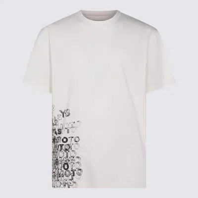 Y-3 Chalk White Cotton T-shirt