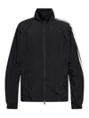 Y-3 3 Stripes-logo Track Jacket In Black