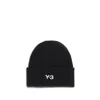 Y-3 Classic Beanie With A Stitched Label At The Front