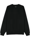 Y-3 Classic Black Sweatshirt With Soft Cotton-polyester Blend In Black