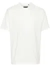 Y-3 Classic Chest Logo Cotton T-shirt In Bianco