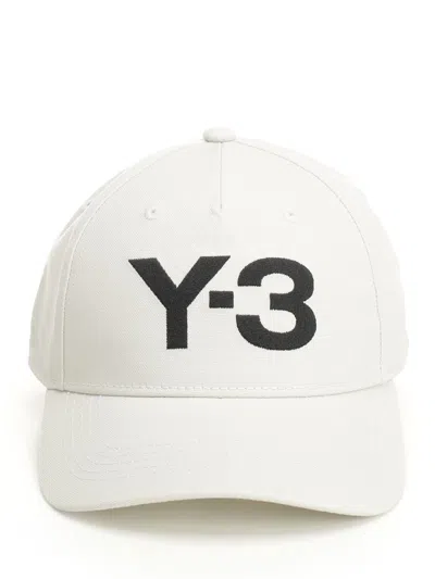 Y-3 Classic Logo Cap Hats White