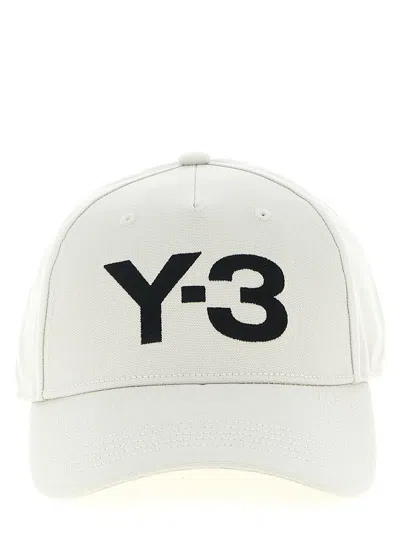 Y-3 Classic Logo Cap In Neutral