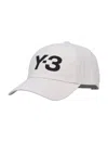 Y-3 Classic Logo Cap In White