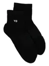 Y-3 Classic Low Socks In Black