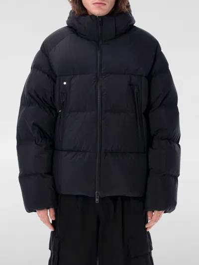 Y-3 Down Puffer Jacket With Removable Hood In Black