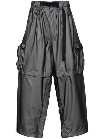 Y-3 Convertible Gore-tex Cargo Trousers In Black