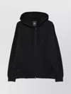 Y-3 Cotton Blend Hoodie Featuring Drawstring Hood In Black
