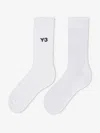 Y-3 Cotton Blend Socks In Yellow