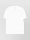 Y-3 Cotton Crew Neck T-shirt With Graphic Print In White