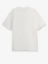 Y-3 Crew Neck Graphic Print T-shirt With Relaxed Fit In White