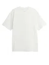 Y-3 Crew Neck Graphic Print T-shirt With Relaxed Fit In White