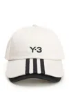 Y-3 Hats In Beige Cotton