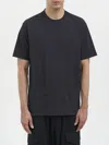 Y-3 Cotton Merch T-shirt In Gray