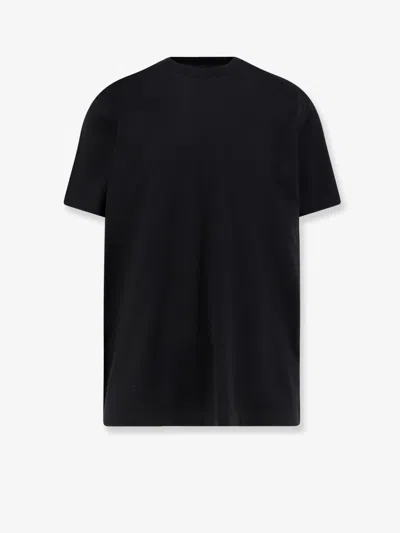 Y-3 Logo Crewneck T-shirt In Black