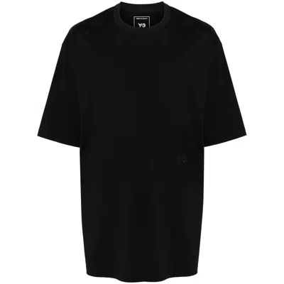 Y-3 COTTON T SHIRTS