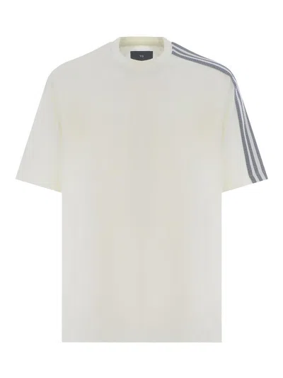 Y-3 Cotton Tee In White
