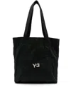 Y-3 Logo Printed Top Handle Bag