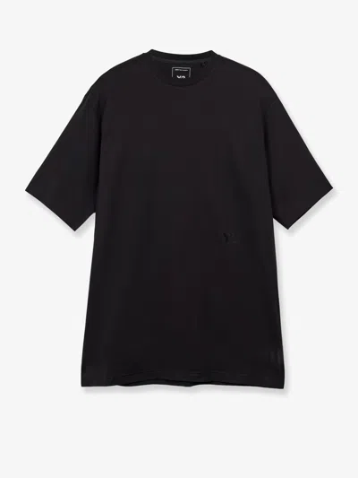 Y-3 Cotton U Boxy Ss Tee T-shirt In Black