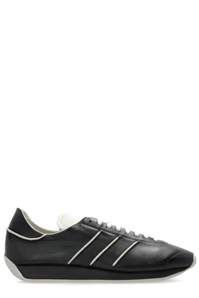 Y-3 COUNTRY LACE-UP SNEAKERS