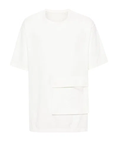 Y-3 Crepe Jersey T-shirt In White