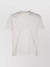 Y-3 Crew Neck Graphic Print In White