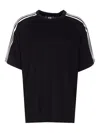 Y-3 Adidas Y 3 Black T Shirt In Wool And Nylon Blend In Black