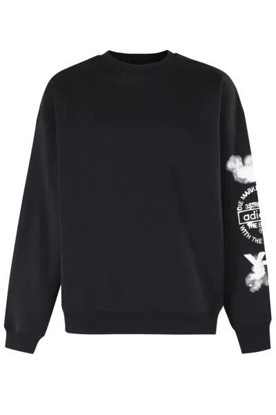 Y-3 Crewneck Sweatshirt In Black