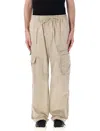 Y-3 CRINKLE NYLON CARGO PANTS