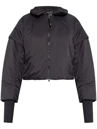 Y-3 CROPPED PADDED JACKET