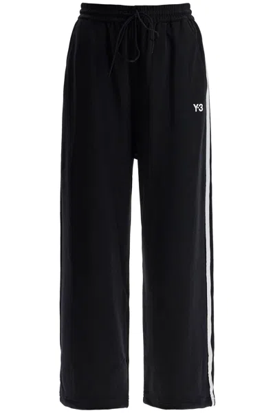 Y-3 Xadidas Firebird Wide-leg Track Pants In Black