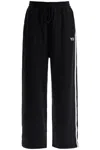 Y-3 Cropped Wide-leg Joggers With In Black (black)