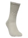 Y-3 Debossed-logo Socks In Gray