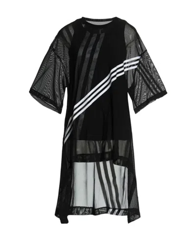 Y-3 Double-layer Sports T-shirt In Black