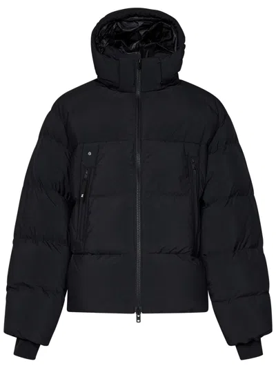 Y-3 Man Puffer Black Size Xxl Recycled Polyamide