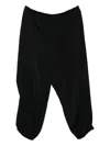 Y-3 Drawstring Elasticated Track Pants In Black