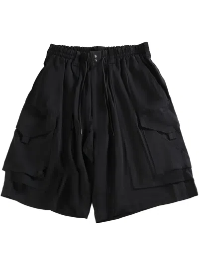 Y-3 DRAWSTRING-FASTENING SHORTS