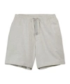 Y-3 Drawstring Jersey Shorts In Gray