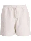 Y-3 Drawstring Jersey Shorts In Grey