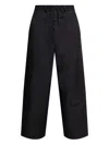 Y-3 Tech Wide Pants In Blue