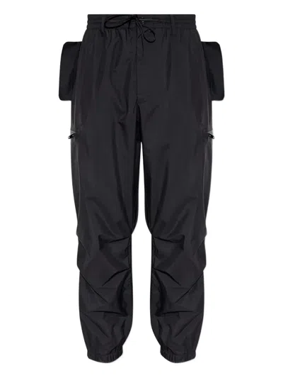 Y-3 Drawstring Trousers In Black