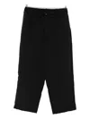Y-3 Relaxed Fit Black Pants In Black