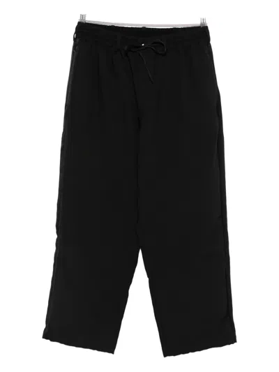 Y-3 Relaxed Fit Black Pants In Multi