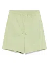Y-3 Joggingshorts Mit Kordelzug In Grün