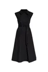 Y-3 Dress With Detachable Collar In Black