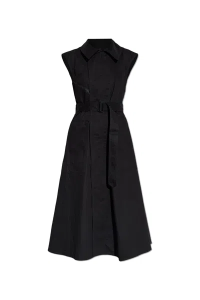 Y-3 Dress With Detachable Collar In Black
