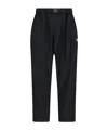 Y-3 3-stripe Drawstring Track Pants In Black