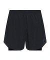Y-3 Logo-print Track Shorts In Black