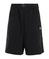 Y-3 Logo Bermuda Shorts In Black