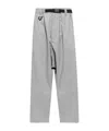 Y-3 Urban Wool-blend Cargo Track Pants In Gray
